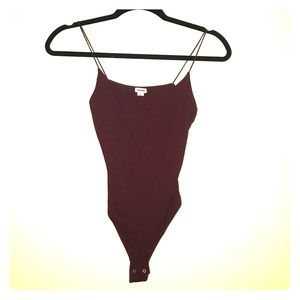 Maroon Bodysuit